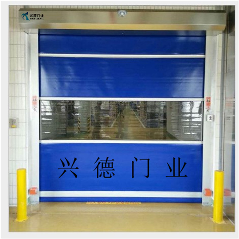 興德門眾多企業(yè)廠房選擇，只因快硬質(zhì)快速門的人性化